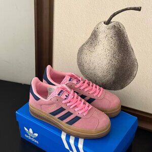 Adidas Originals Gazelle Bold W Pink Glow Gum Platform